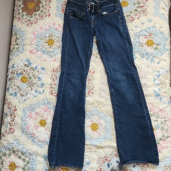 American Eagle Artist Jeans Size 0 - Picture 1 of 7